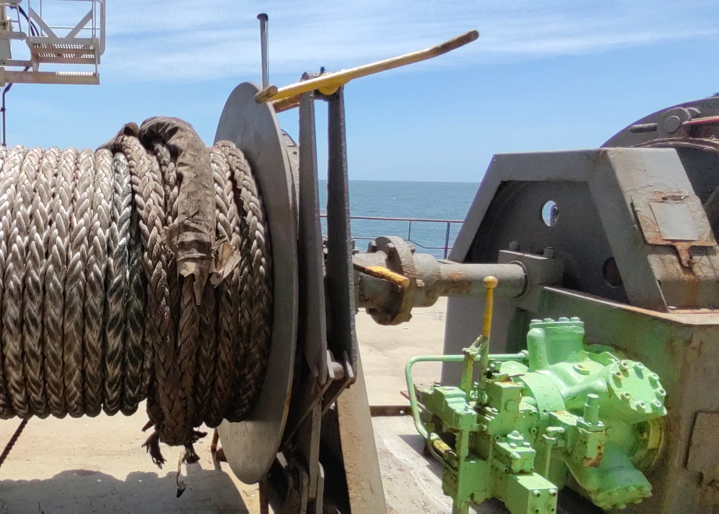 Mooring equipment inspection